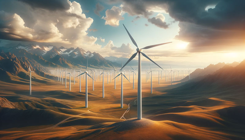 Ветроэнергетика в Казахстане: путь к устойчивому энергетическому будущему
