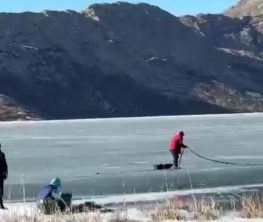 Герой дня в Усть-Каменогорске: спас двух рыбаков из ледяной воды