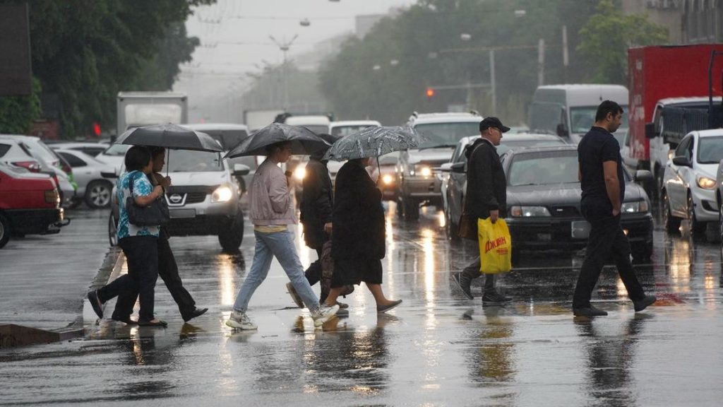 Прогноз погоды на неделю для Алматы: ожидается дождь