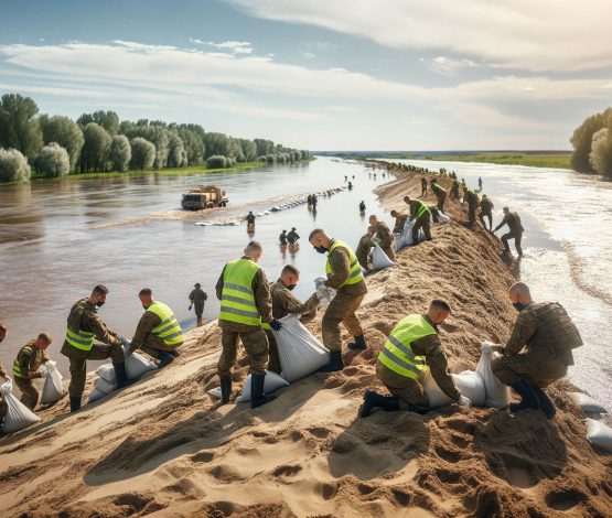 Принудительная эвакуация в селе Талдыколь Атырауской области