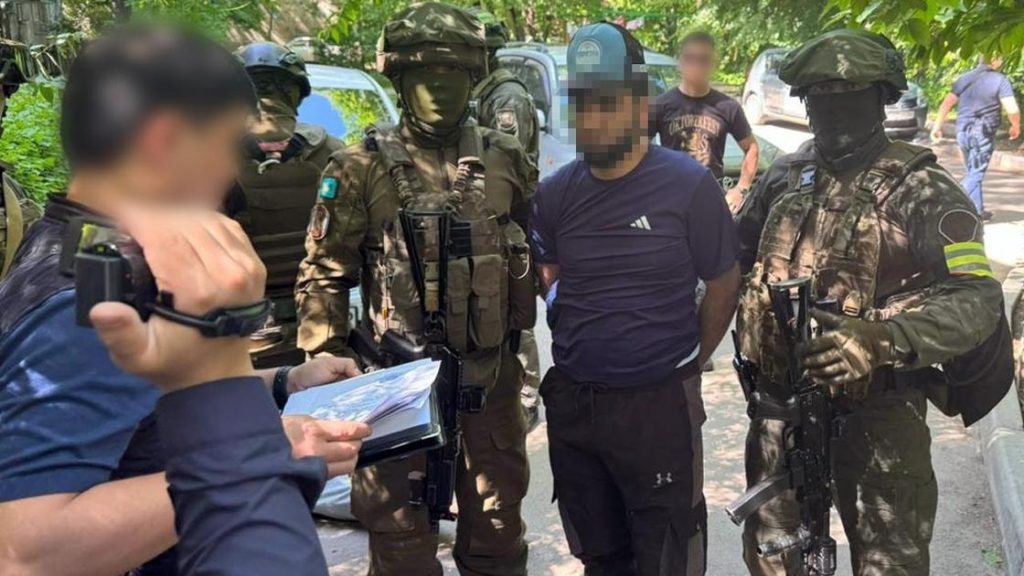 Задержание иностранцев в Алматы по подозрению в пропаганде терроризма.