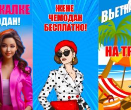 Наружная реклама «Купи токалке чемодан» вызвала негодование в Алматы