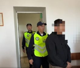Полицейлерге қарсылық көрсеткен Қонаев тұрғыны 7 тәулікке қамалды