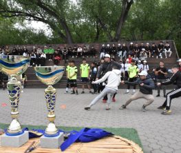 Полицейские провели спортивные мероприятия для молодежи в Караганде
