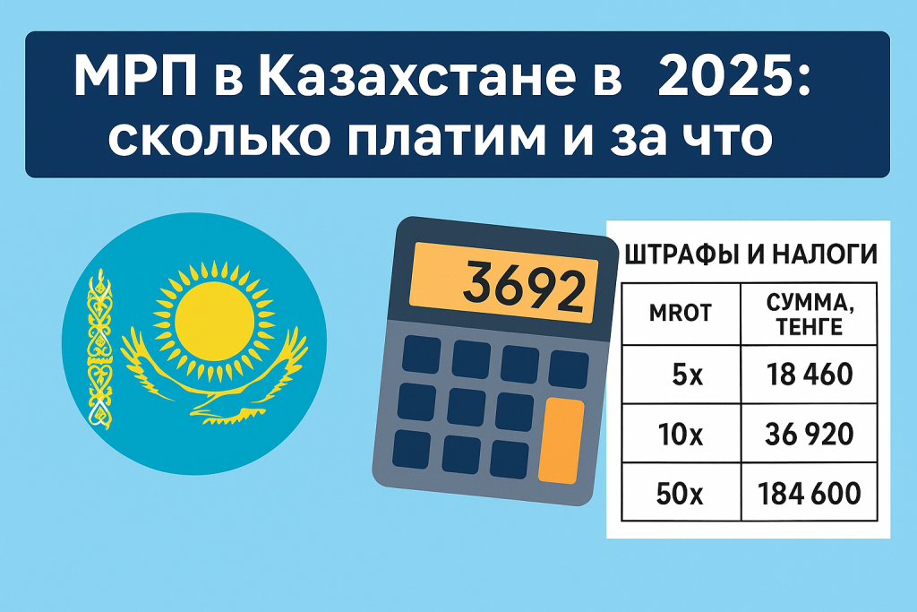 МРП в Казахстане в 2025 году: сколько платим за штрафы, налоги