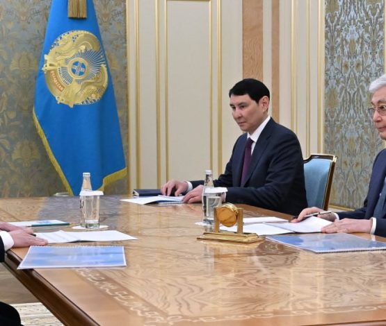 Мемлекет басшысы «ҚазМұнайГаз» ҰК» АҚ басқарма төрағасы Асхат Хасеновті қабылдады