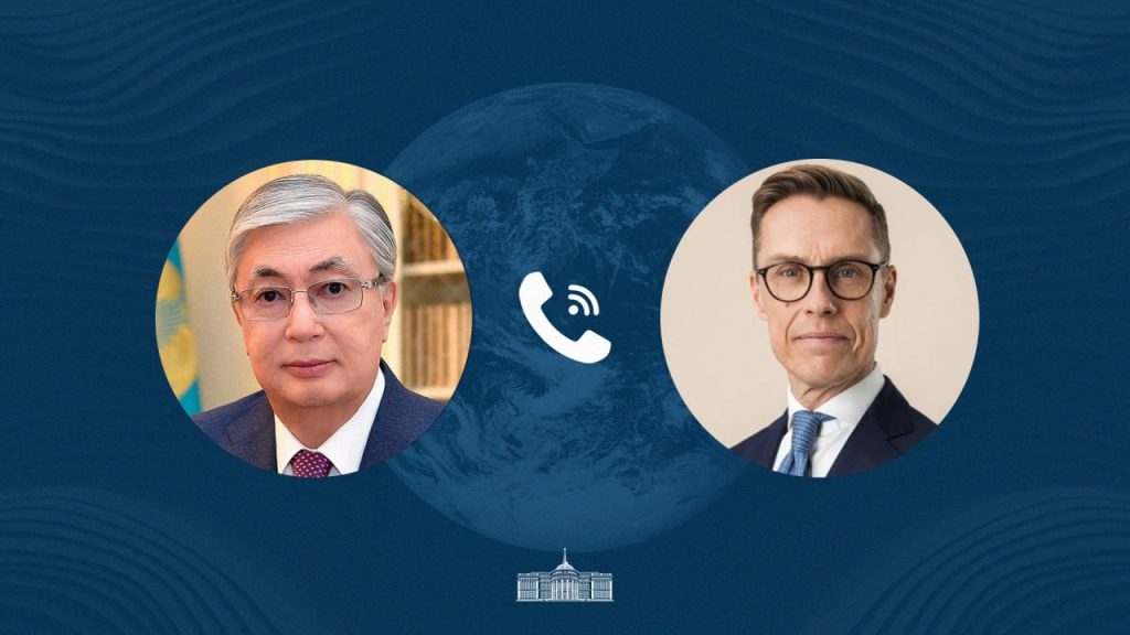 Тоқаев Финляндия президентімен сөйлесті