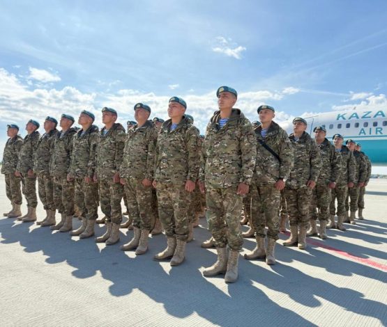 Қазақ десантшылары парадқа қатысу үшін Мәскеуге барды