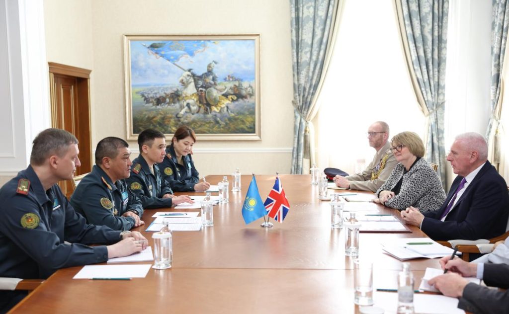 Ұлыбританияның әскери делегациясы Астанаға келді