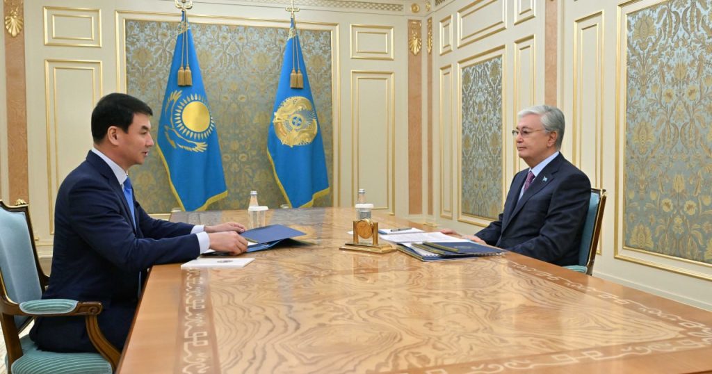 Новый аким Алматы отчитался Президенту о своих планах