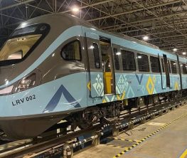 Қытайдан Астанаға қарай LRT пойыздары жолға шықты