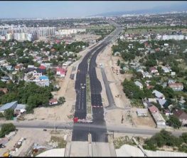 В Алматы наконец открыли движение на пробивке проспекта Абая