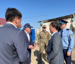 БҚО әкімі қаза тапқан балалардың отбасына барды