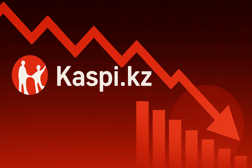 Kaspi.kz теряет позиции: тревожный сигнал с KASE