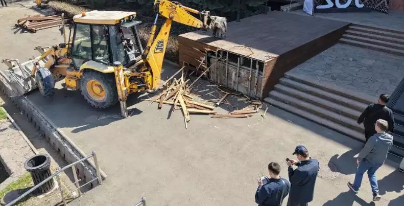 Қостанайдың орталығында жерді өз бетімен басып алу деректері анықталды